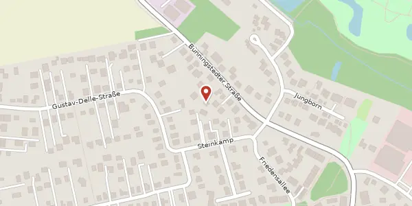 Karte der Umgebung von Bünningstedter Straße 13, 22926 Ahrensburg