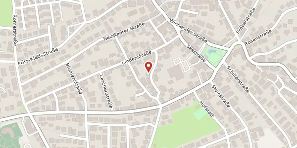 Karte der Umgebung von Beinsteiner Straße 10, 71404 Korb