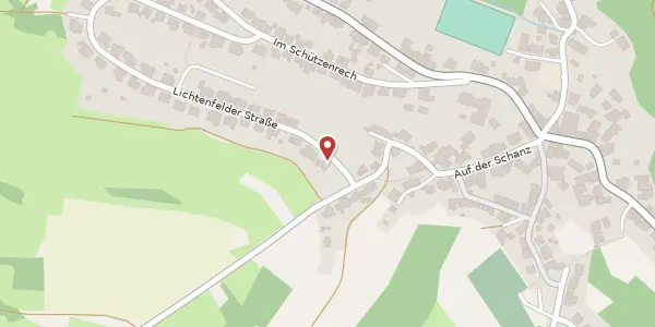 Karte der Umgebung von Lichtenfelder Straße 4, 55743 Idar-Oberstein