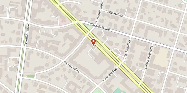Karte der Umgebung von Reichstraße 90A, 14052 Berlin