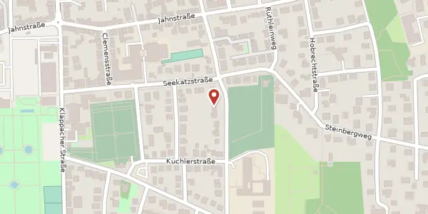 Karte der Umgebung von Martinstr. 129, 64285 Darmstadt