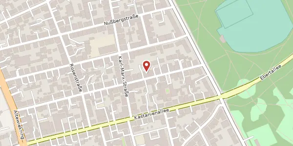 Karte der Umgebung von Marienstraße 20, 38104 Braunschweig