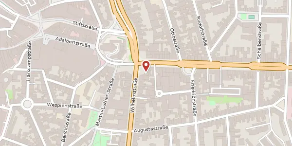 Karte der Umgebung von Kaiserplatz 8, 52062 Aachen