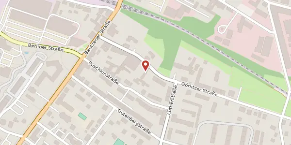 Karte der Umgebung von Görlitzer Straße 10, 02943 Weißwasser