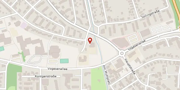Karte der Umgebung von Richard-Wagner-Straße 109, 77694 Kehl