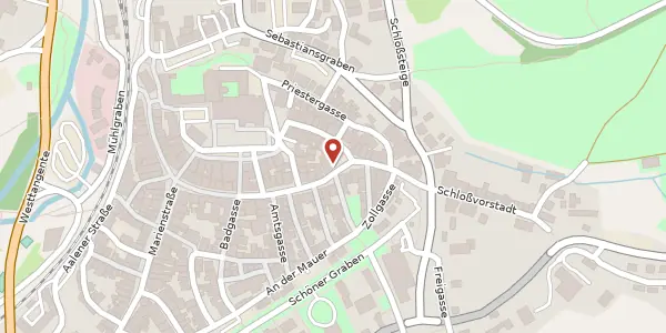 Karte der Umgebung von Spitalstraße 35, 73479 Ellwangen