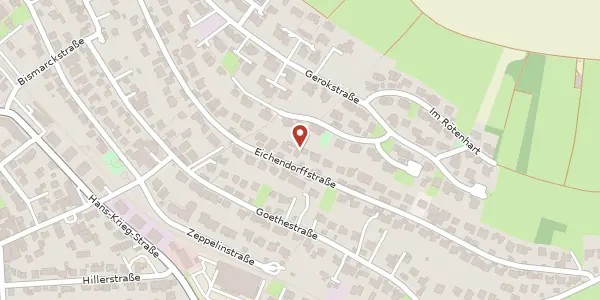 Karte der Umgebung von Eichendorffstraße 87, 71665 Vaihingen-Enz