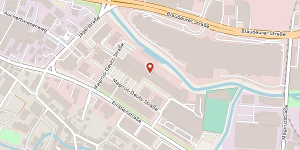 Karte der Umgebung von Magirus-Deutz-Straße 16, 89077 Ulm/Donau