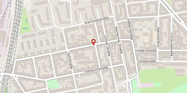 Karte der Umgebung von Sechzigstraße 41, 50733 Köln