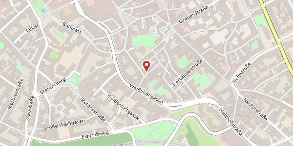 Karte der Umgebung von Heringsbrunnengasse 9-11, 55118 Mainz