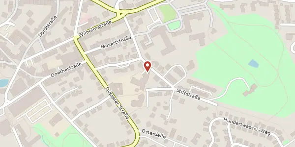 Karte der Umgebung von Südstr. 18, 42489 Wülfrath