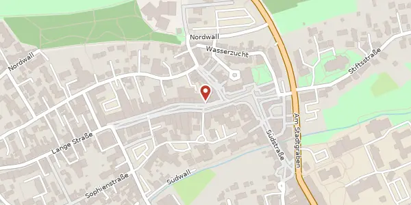 Karte der Umgebung von Lange Straße 16 - 18, 31515 Wunstorf