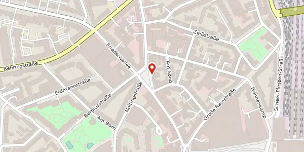 Karte der Umgebung von Bahrenfelder Str. 162, 22765 Hamburg