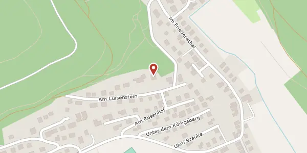 Karte der Umgebung von Am Luisenstein 15, 31812 Bad Pyrmont