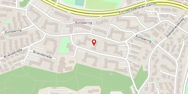 Karte der Umgebung von Europaring 53, 53123 Bonn