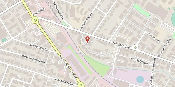 Karte der Umgebung von Eifelstr. 1a, 65812 Bad Soden
