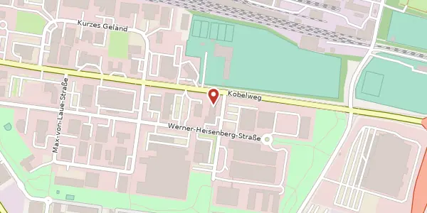 Karte der Umgebung von Kobelweg 85, 86156 Augsburg