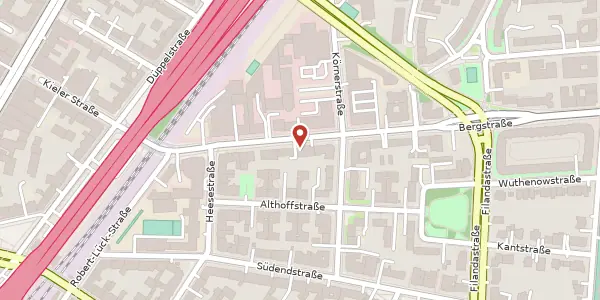 Karte der Umgebung von Bergstraße 7, 12169 Berlin