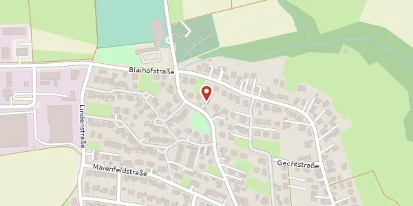 Karte der Umgebung von Kohlplattenweg 46, 72074 Tübingen