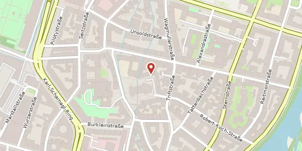 Karte der Umgebung von St.-Anna-Platz 9, 80538 München