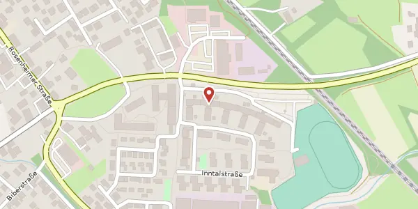Karte der Umgebung von Am Sportplatz 4, 83098 Brannenburg