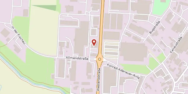Karte der Umgebung von Allmendstraße 2a, 79336 Herbolzheim