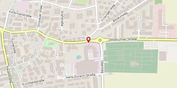 Karte der Umgebung von Ottobrunner Str. 28, 82008 Unterhaching