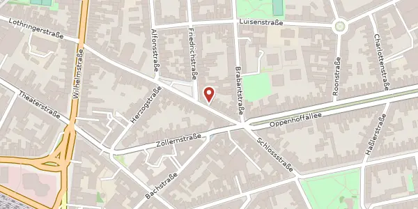 Karte der Umgebung von Lothringer Str. 95, 52070 Aachen
