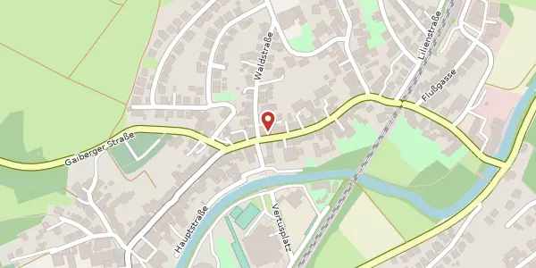Karte der Umgebung von Hauptstraße 32, 69245 Bammental