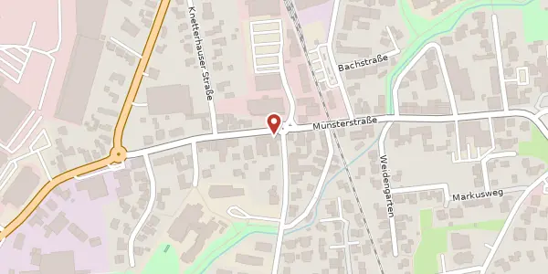 Karte der Umgebung von Münsterstr. 43, 33775 Versmold