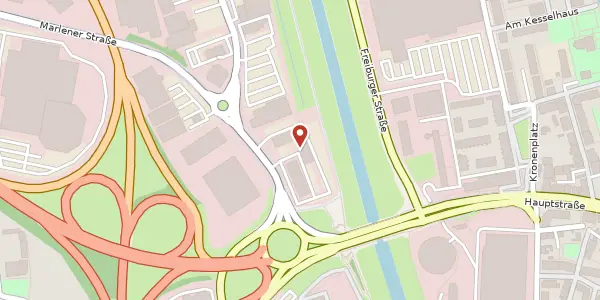 Karte der Umgebung von Marlener Straße 4, 77656 Offenburg