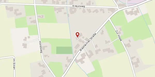 Karte der Umgebung von Blasheimer Str. 63, 32312 Lübbecke