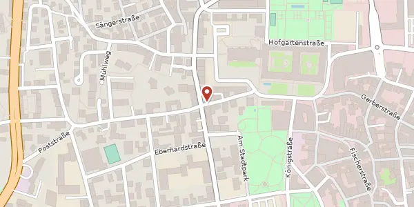 Karte der Umgebung von Poststr. 10, 87435 Kempten