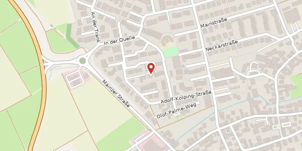 Karte der Umgebung von Adolf-Kolping-Str. 61, 63303 Dreieich