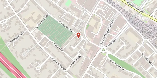 Karte der Umgebung von Friedensweg 21, 50389 Wesseling