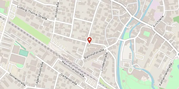 Karte der Umgebung von Sedanstr. 3, 83043 Bad Aibling