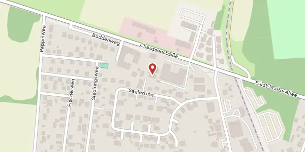 Karte der Umgebung von Seglerring 61 b, 18581 Putbus