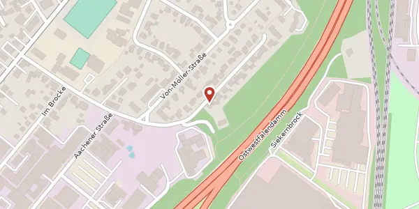 Karte der Umgebung von Münsterberger Str. 6, 33649 Bielefeld