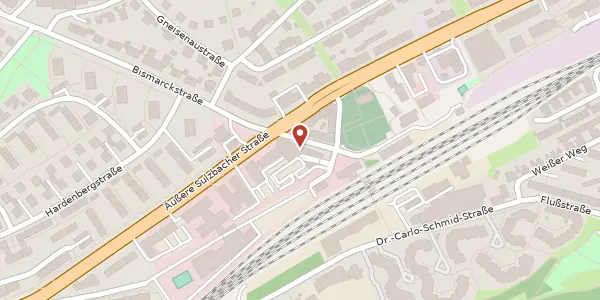 Karte der Umgebung von Äußere Sulzbacher Straße 124a, 90491 Nürnberg