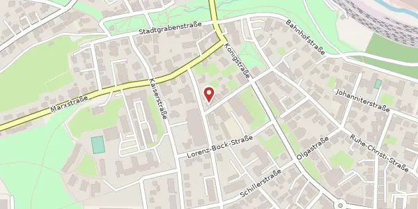 Karte der Umgebung von Wilhelmstraße 12, 78628 Rottweil