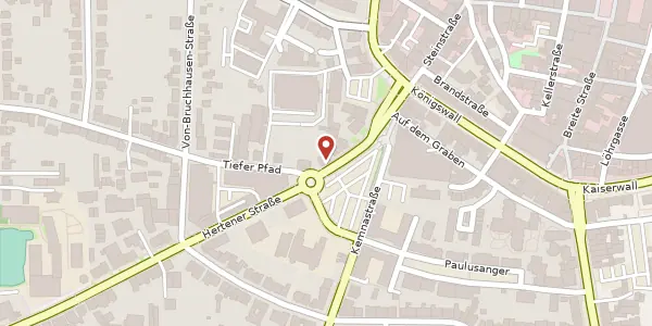 Karte der Umgebung von Hertener Str. 12, 45657 Recklinghausen