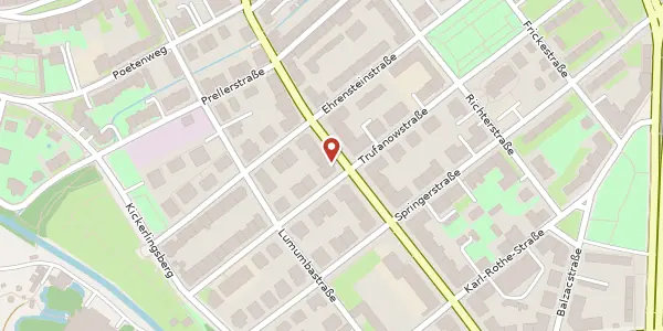 Karte der Umgebung von Gohliser Straße 13, 04105 Leipzig