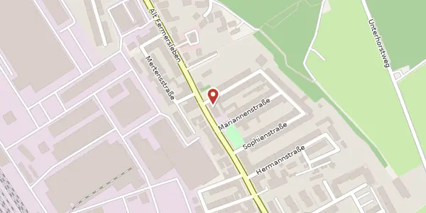 Karte der Umgebung von Alt Fermersleben 63, 39122 Magdeburg