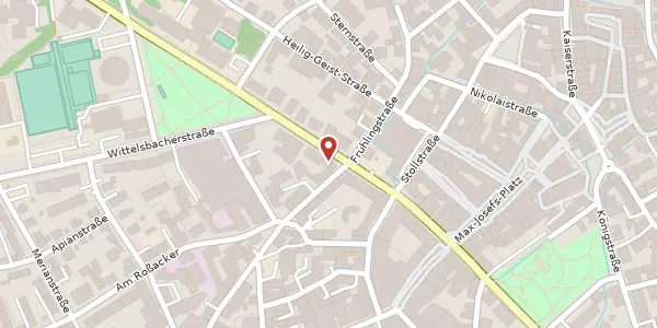 Karte der Umgebung von Prinzregentenstr. 15, 83022 Rosenheim