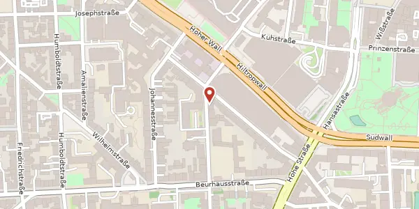 Karte der Umgebung von Luisenstr. 10, 44137 Dortmund