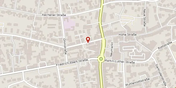 Karte der Umgebung von Hachhausener Str. 3, 45711 Datteln