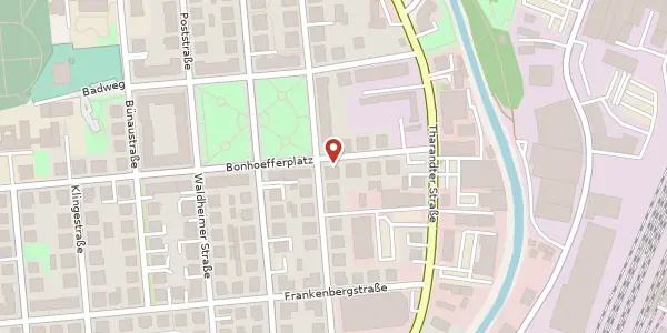 Karte der Umgebung von Clara-Viebig-Straße 9, 01159 Dresden
