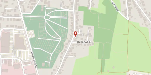Karte der Umgebung von Dellenweg 47 h, 53604 Bad Honnef