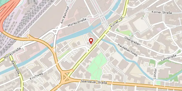 Karte der Umgebung von Koblenzer Str. 24, 57072 Siegen