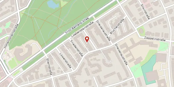 Karte der Umgebung von Siegesstraße 4, 30175 Hannover